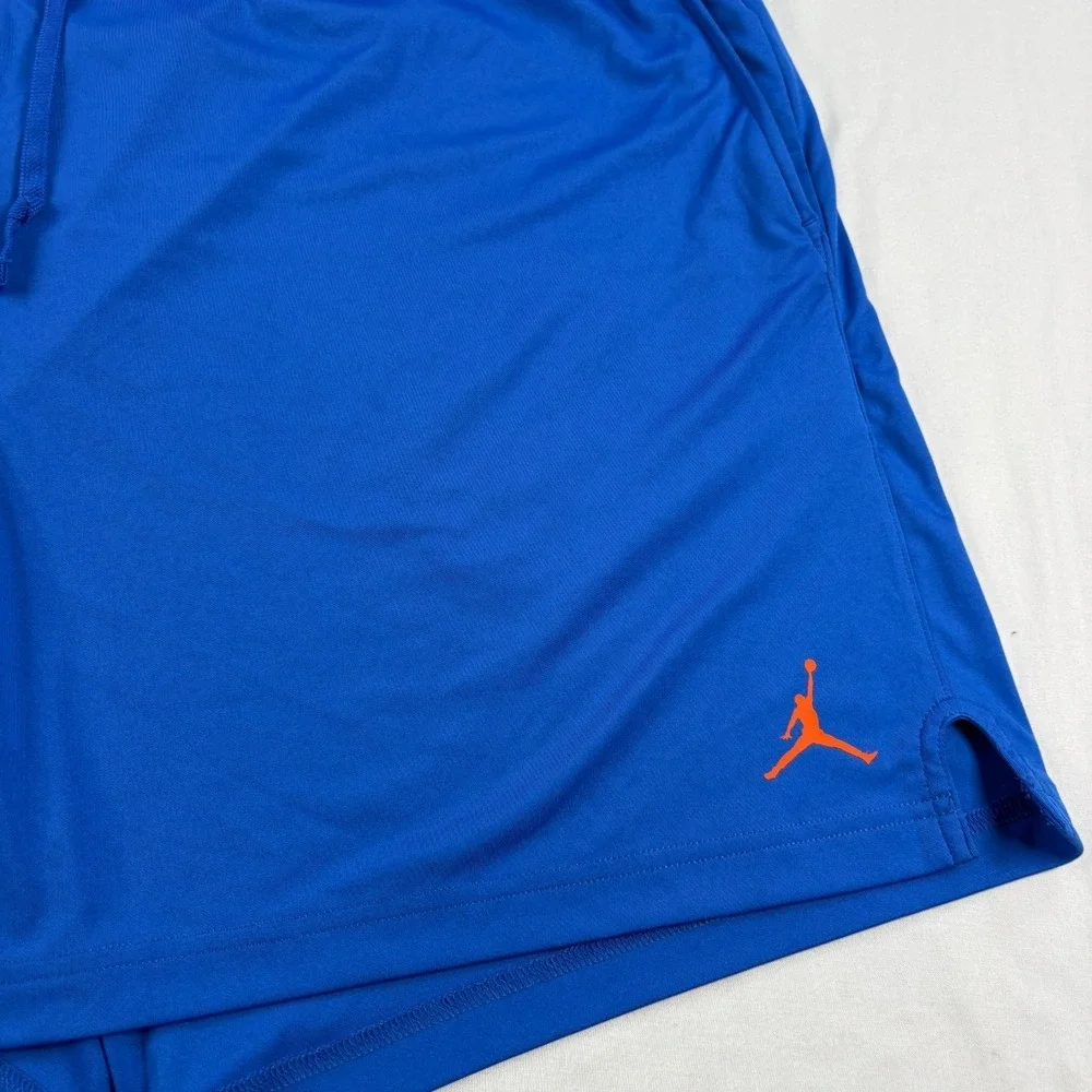 Florida Gators Shorts Mens 3XL Blue Air Jordan Dri‎ Fit Gym Practice Team Issued